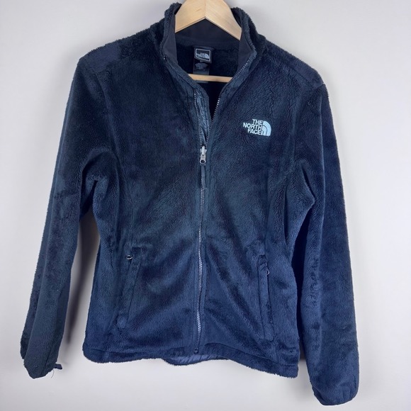 The North Face Jackets & Blazers - The North Face Fleece Jacket Fuzzy Full Zip‎ Black Women's Small